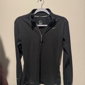 Nike Black Dri-fit Quarter Zip